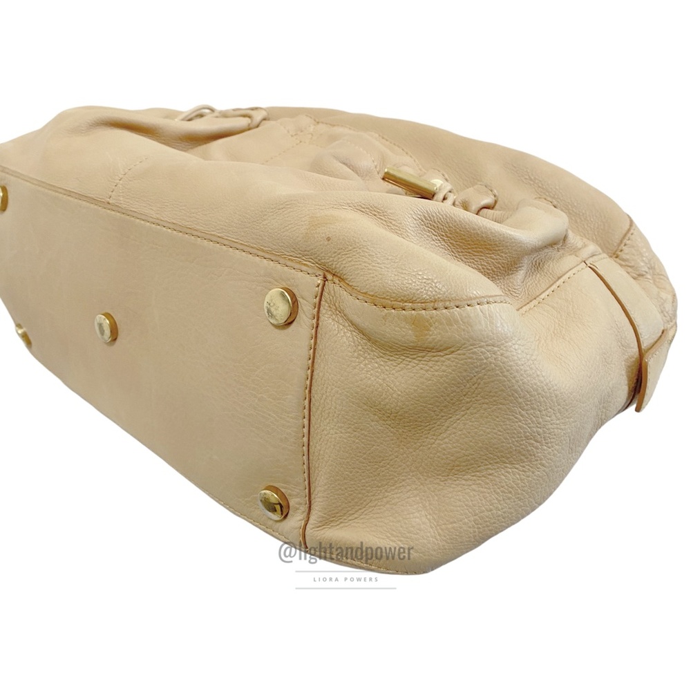 Donna Karen Collection Leather Bag - Cream Vintage - Picture 8 of 14